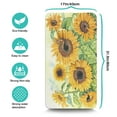 thumbnail image 2 of Washable Rubber Sunflower Cute Floral Dish Drying Mats for Kitchen Counter Home Large Coffee Bar Pad Accessories and Decor for Utensils Stemware 17''x31.5'', 2 of 4