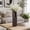 Brown, variant on Ceramic Vase with Grooved Detail for Living Room Decor - Decorative Flower Vase for Table Centerpiece and Home Display - Modern House Accent for Bedroom and Office Decor - 18", Green