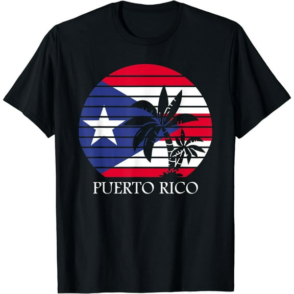 Puerto Rico Shirt Palm Trees Boricua Pride Puerto Rican T-Shirt
