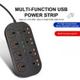 thumbnail image 6 of Universal Power Strip Socket with Extension Cable USB Type-C Port for US Plug AC Outlet Multiprise US Plug, 6 of 7