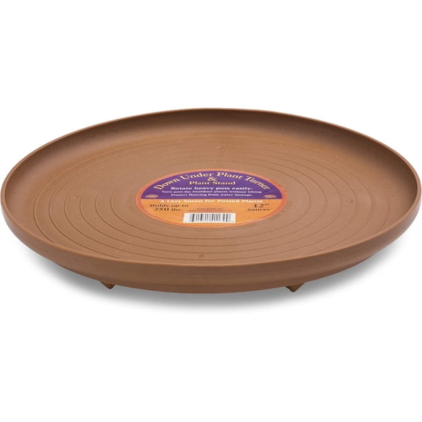 Bosmere S41130 Plant Turner/Saucer, Terra Cotta, 12"