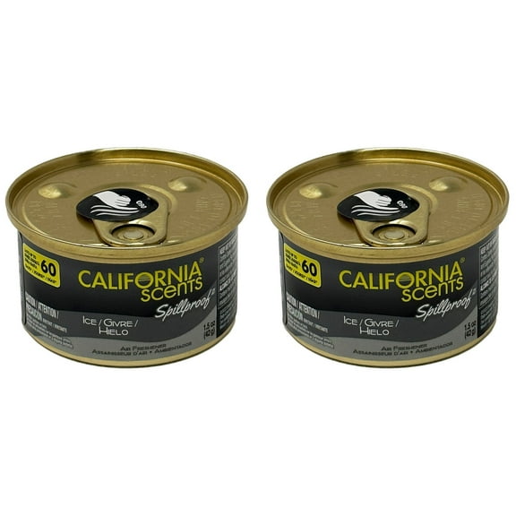 California Scents Spillproof Can, Ice, 2 Packs
