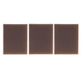 thumbnail image 1 of yuksok 3 Pieces Sanding Sponge Block Set Double Sided Abrasive Pads Medium 120-180 Grit, 1 of 7