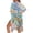 Multicolor-Sea Turtle Plumeria, variant on SCRAWLGOD Skull Floral Butterfly Print Swimsuit Cover Up for Women Loose Flowy Swimsuit Coverup Summer Beach Breathable Bathing Suit Cover Up