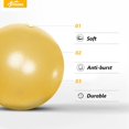 thumbnail image 2 of HSHDLDF Mini Pilates Ball Exercise Ball for Yoga 25cm Mini Yoga Ball, Core Ball,Small Workout Ball, Mini Stability Ball,Ballon Exercise Ball for Aadults, 2 of 6
