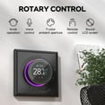 thumbnail image 6 of TUYA Smart Thermostat for Home 1.32'' Screen WIFI Temperature Controller with 7 Ambient Lights for Water/Electric Floor/Gas Water Boiler Heating, 6 of 9