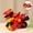 Red, variant on Dinosaur Transformation Car, Collision Robot Toy, Engineering Vehicle Model, Push and Go Action, Safe Plastic Dinosaur Car, Double Mode Robot, STEM Learning Toy, Portable Deformation Game