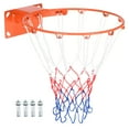 thumbnail image 1 of Unique Bargains 18' Basketball Rim Replacement with Strong Spring for Indoor and Outdoor (Solid Steel)  Orange, 1 of 7
