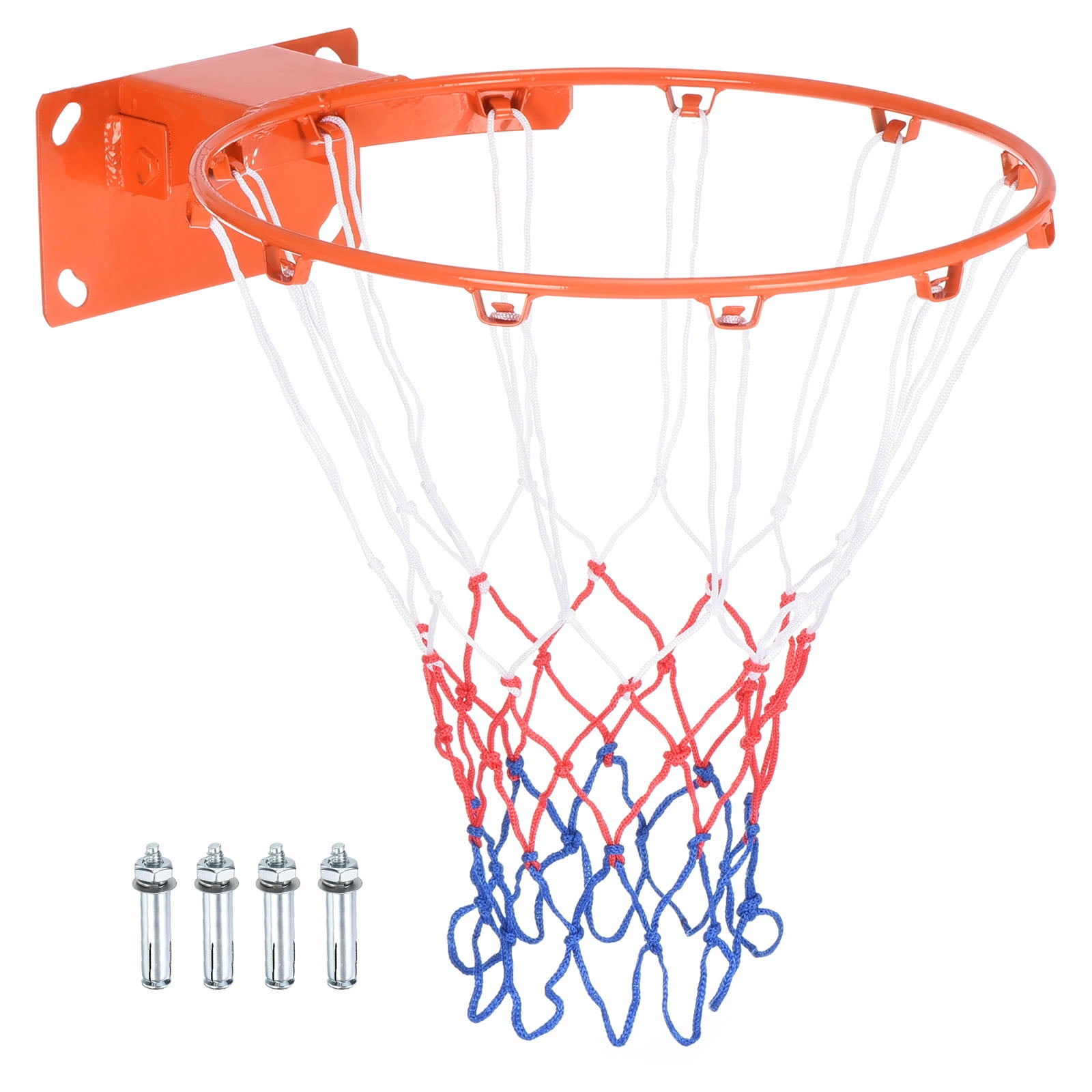 Jante De Basket 18 Pouces Orange – Remplacement Costaud Avec Ressort En Acier Massif