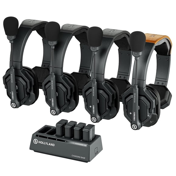 Sistema de auriculares con intercomunicación inalámbrica Hollyland Solidcom SE