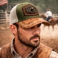 thumbnail image 5 of KNITE Gorra Trucker Hombre Toro Vaquera Herraje Metálico Estilo Rancho Buchona, 5 of 5