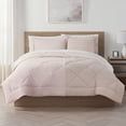 thumbnail image 3 of Serta Supersoft Cooling Bed Set, 7 Piece Reversible Bedding Comforter and Solid Sheet Set, King, Sepia Rose, 3 of 6