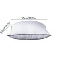 thumbnail image 2 of Kezqiaxn Memory Foam Pillows Brushed Fabric Pillows Core Cotton Lumbar Cushion Cushion Core Pillow, Throw Pillows for Couch Without Deform After Longtime Use, 2 of 9