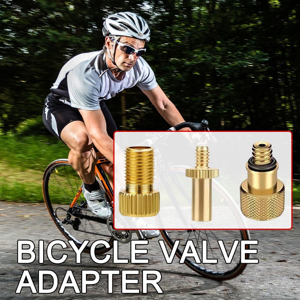 Road Bike Tire Bike Pump Converter Presta To Schrader Valve