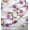 Amethyst, variant on Soimoi Cotton Duck Fabric Leaves & Floral Flower Print Fabric by The Yard 42 Inch Wide