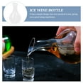 thumbnail image 4 of Beaupretty Ice Wine Bottle Transparent Glass Decanter for Home Parties 1Pc, 4 of 7