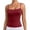 Wine, variant on YUEHUA Women's Double Lined Basic Tank Top Adjustable Spaghetti Straps Sleeveless Camisole Shirts