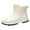 Beige, variant on LIJCC Women's Rain Boots Ankle Rain Boots Fishing Boots Rubber Water Proof Anti-Slip Outdoor Work Shoes Overshoes Comfortable Rain Boots