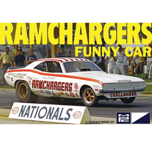 MPC Ramchargers Dodge Challenger Funny Car 125 MPC964 Plastics Car/Truck 1/24-1/25