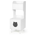 thumbnail image 6 of Spaco Private Cat Space, Litter Box Furniture, Potted Plant Shelf, 20.5x21.3x53in, 6 of 11