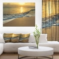 thumbnail image 1 of White Waves under Yellow Sunset, 1 of 1