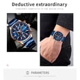 thumbnail image 4 of Reloj Curren 8351 Quartz para hombre con calendario, 30 m, resistente al agua, 4 of 5