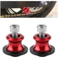 thumbnail image 3 of Swing Arm Spool 2pcs 8mm Motorcycle CNC Rear Stand Swing Arm Spool Sliders Stand Swingarm spools sliders Bobbins motorcycle(Red), 3 of 5