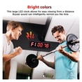 thumbnail image 7 of Programmable Remote Control LED Timer Interval Timer Garage Timer Sports Training Clock Gym Timer ,Multi-Functional, 7 of 7