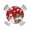 Red, variant on nqOlkjepod Red Christmas Round Tablecloth, Fitted Table Cover with Elastic for 36"-44" Round Tables, Snowman Truck Xmas Balls Snowflake Table Cloth Outdoor Dinning Party Waterproof Tablecloths