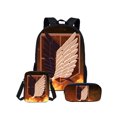 thumbnail image 1 of Juego de mochilas escolares Attacks Titans, 3 piezas con bolsa de hombro, 1 of 1