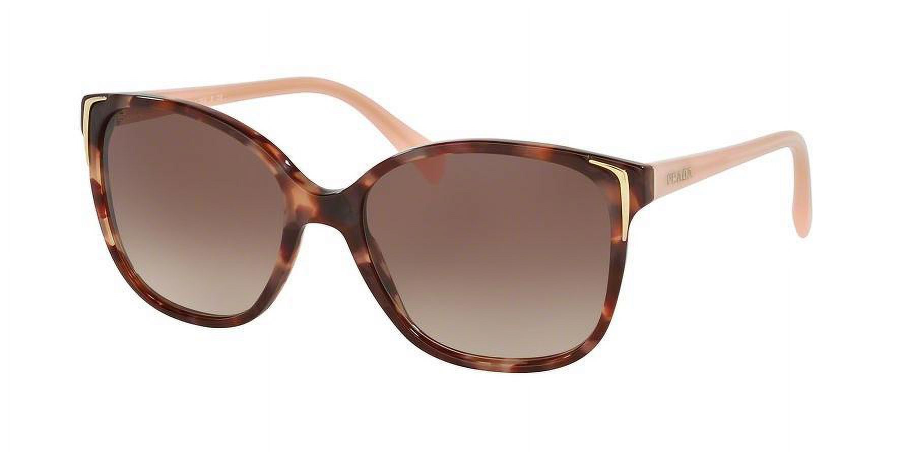 Prada Conceptual PR01OS Plastic Womens Square Polarized Sunglasses Black 55mm Adult - image 5 of 5