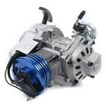 thumbnail image 2 of 49CC Racing Engine Set 2 Stroke 1.8kw 11000rmp High Performance Single Cylinder Motor with 6 Teeth 25h Sprocket Complete Racing Engine Kit for Pocket bike Mini Dirt Bike Quad ATV, 2 of 4