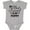 AC-Heather Grey, variant on Inktastic My Best Friend is My Poppy with Hearts Boys or Girls Baby Bodysuit