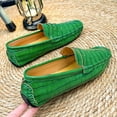thumbnail image 5 of Men's Casual Loafers Slip On Leather Shoes Lightweight Driving Shoes Moccasins Classic Penny Loafer Flats Boat Shoes Big Size, 5 of 10