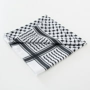 ROZYARD Keffiyeh Scarf Head Scarf Shemagh Scarf Arabian Head Cover Traditional Headwrap