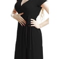 thumbnail image 3 of Vestido Largo Tipo Bata Cruazado Cintilla Formal Abierto THE DIFFERENT SOCIETY Side B collection Vestido largo, Tipo Bata con abertura y Tirante, Para Toda Ocasión., 3 of 4