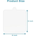 thumbnail image 3 of 2026 New 30 Pack 6 Inch Flea Trap Refill Glue Boards, High Adhesive Square Sticky Pads, Disposable Replacement Sheets for Indoor Light Traps, Effective for Flea and Bed Bug Removal, 3 of 7