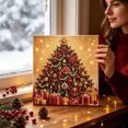 thumbnail image 7 of Liamobondopolis Christmas Diamond Painting Kit, 3D DIY Christmas Tree Pearl Art for Adults Home Wall Decor, 11.81 Inches, 7 of 7