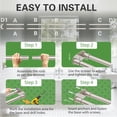 thumbnail image 5 of Double Shower Curtain Rod, Adjustable 28 to 76 Inches Wall Mounted Double Shower Rod Rustproof, Shower Curtain Pole for Bathroom, Laundry Room, Bathtub and more, 5 of 8