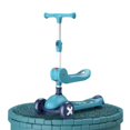 thumbnail image 1 of Patinete Infantil 2 En 1 Para Sentarse, Patinete Plegable Con Ruedas Led, Manillar Regulable En Altura Y Antideslizante Yuarrent OD016840-03, 1 of 6
