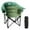 Oversized XXXL Black, variant on Slsy XXXL Double Camping Chair, Oversized Loveseat Camping Couch, Fully Padded Heavy Duty Outdoor Folding Chair w/ 2 Cup & Wine Glass Holder Support 900 lbs