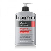 Lubriderm Men's 3-in-1 Lotion With Light Fragrance, 16 Fl. Oz