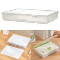 thumbnail image 2 of Stackable File Storage Box Water Resistant Clear Document Organiser Storage Case, 2 of 12