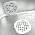 thumbnail image 7 of ACDANC Hair Drain Catcher Bathtub TPR Grey 1Set for Bathroom Use Prevent Clogging, 7 of 7