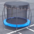 thumbnail image 3 of Cubierta de Trampolín Redonda de Tela de Sombra, Cubierta de Trampolín, Lona de para Patio Exterior, 10 Pies, 3 of 5