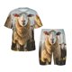 thumbnail image 1 of Balery Cute Prairie Sheep Herd Conjunto de Pijama Infantil de Manga Corta con Estampado – Ropa de Dormir de Algodón Suave-4X-Large, 1 of 6