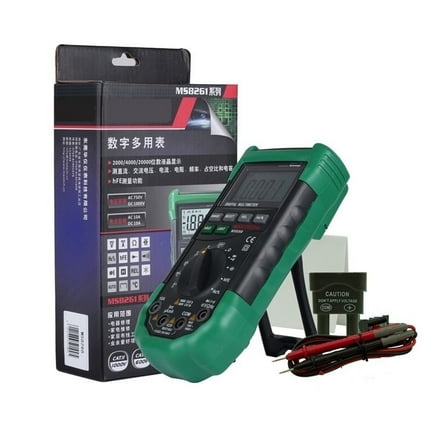 MS8268 Auto Range Digital Multimeter Full Protection Ac/dc Ammeter Voltmeter Ohm Frequency Electrical Tester Diode Test