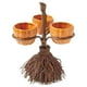 thumbnail image 2 of PIX-LINK Tazones para servir refrigerios con soporte Tazón para dulces de Halloween con soporte PIX-LINK decoraciones y suministros de Halloween, 2 of 2