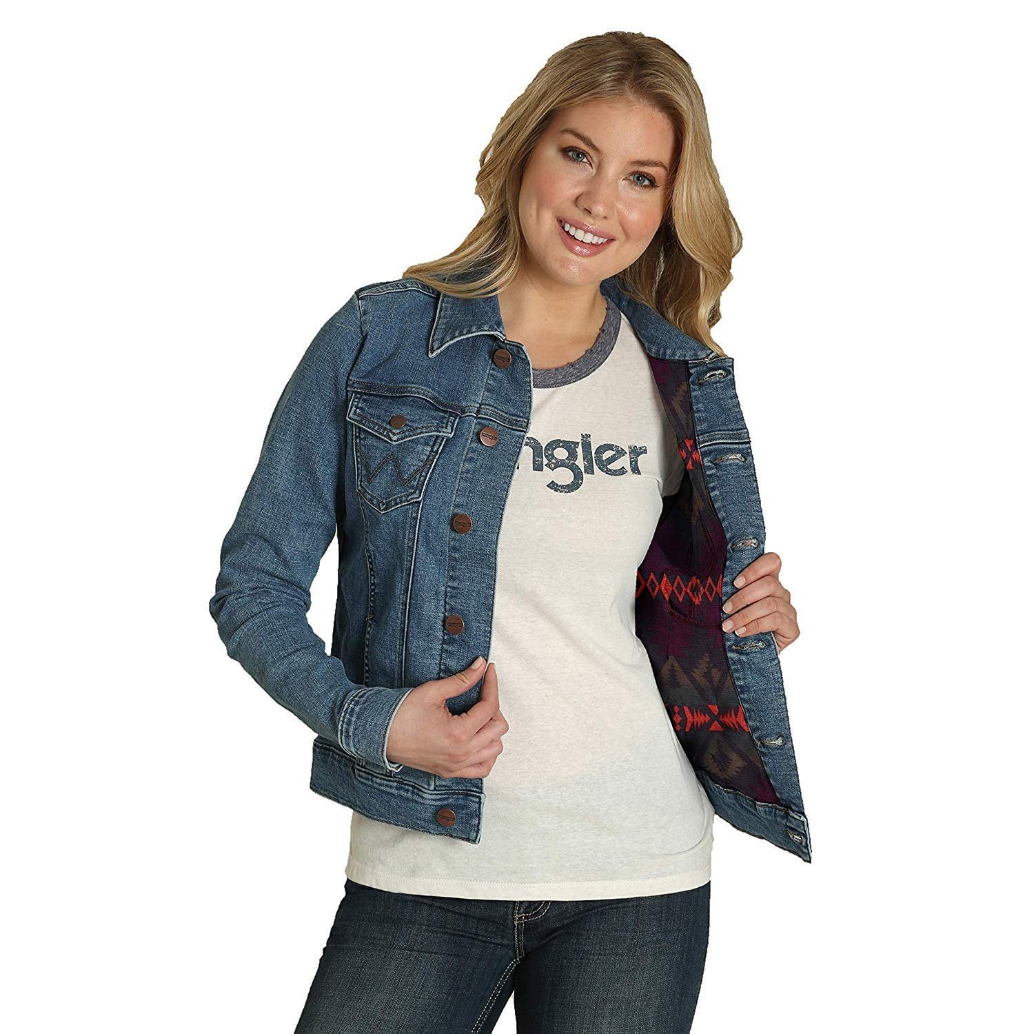 wrangler womens denim jacket