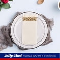 thumbnail image 2 of Toallas de mano desechables JOLLY CHEF 100 doradas y blancas, 2 of 7